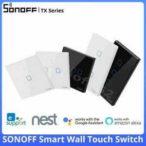 Smart WiFi Wall Switch Touch - מתגים חכמים לשליטה מרחוק + שלט 